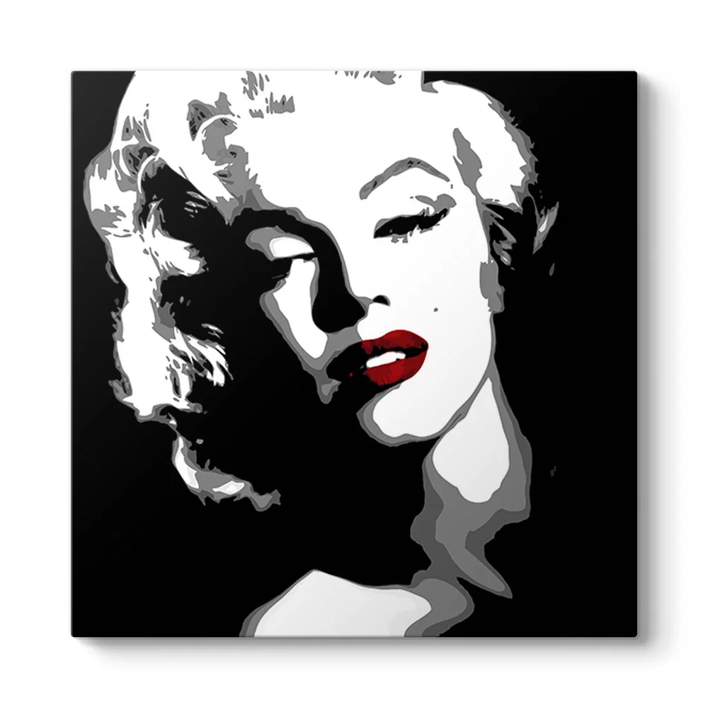 Marilyn Monroe Vintage Tablosu - Model 3